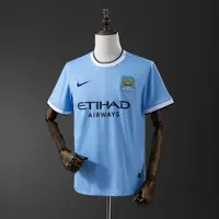 Camisa Manchester City I Man 2013/14 Retrô, foto 1
