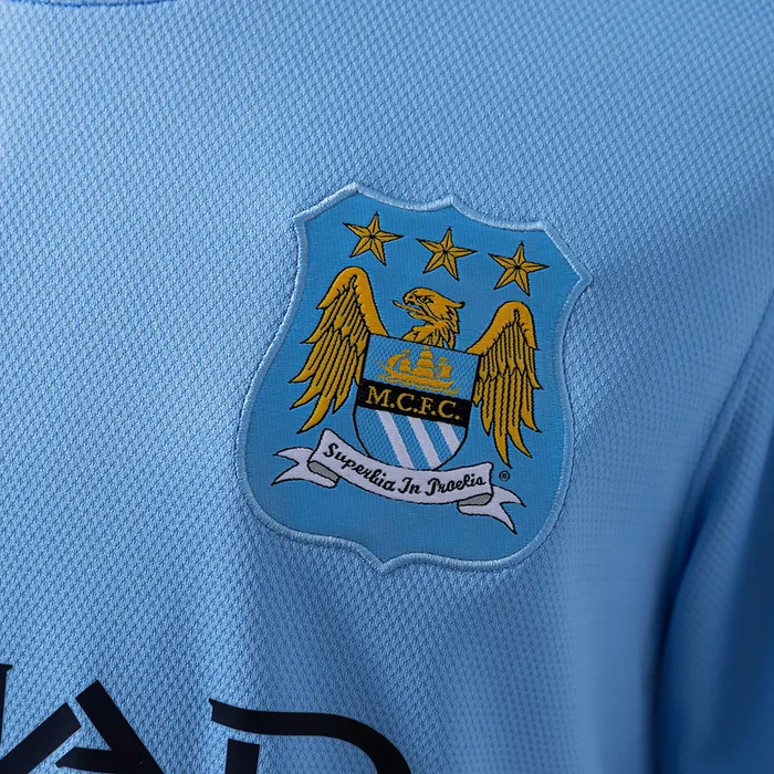 Camisa Manchester City I Man 2013/14 Retrô, foto 2