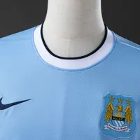 Camisa Manchester City I Man 2013/14 Retrô, foto 4