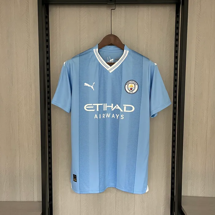 Camisa Manchester City I Man 2023/24, foto 1