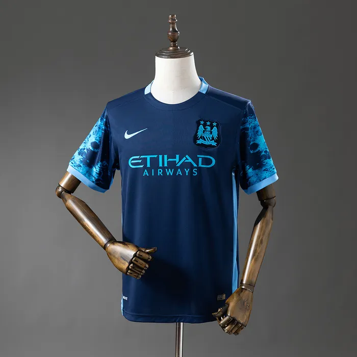 Camisa Manchester City II 2015/16 Retrô, foto 1