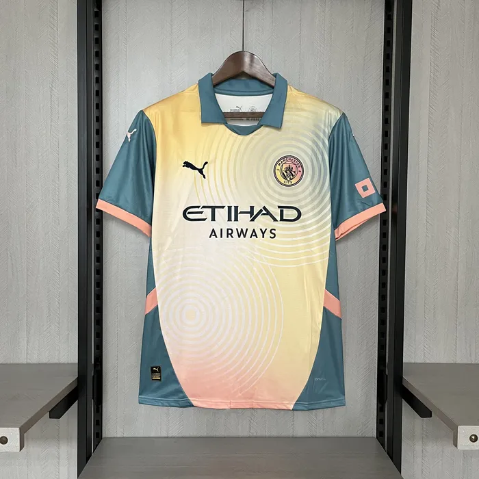 Camisa Manchester City Man X Noel Gallagher 2024/25, foto 1