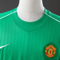 Camisa Manchester United Goleiro 2007/08 Retrô Manga Longa (2), foto 4