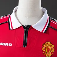 Camisa Manchester United I 1998/99 Retrô, foto 4