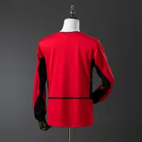 Camisa Manchester United I 2002/03 Retrô Manga Longa, foto 5