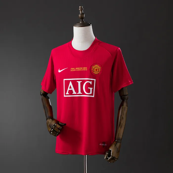Camisa Manchester United I 2007/08 Retrô, foto 1
