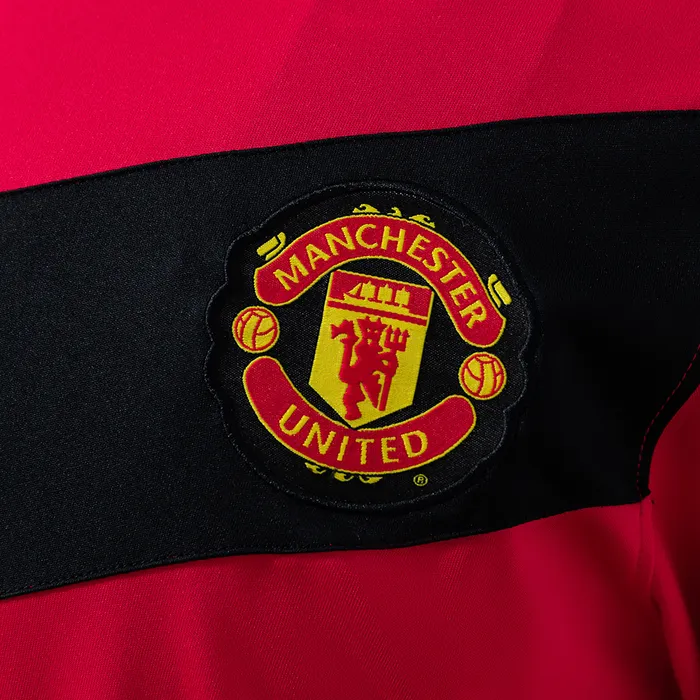 Camisa Manchester United I 2009/10 Retrô Manga Longa, foto 2