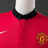 Camisa Manchester United I 2013/14 Retrô Manga Longa, foto 4