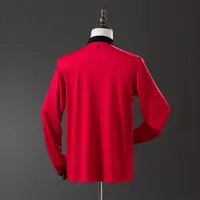 Camisa Manchester United I 2013/14 Retrô Manga Longa, foto 5