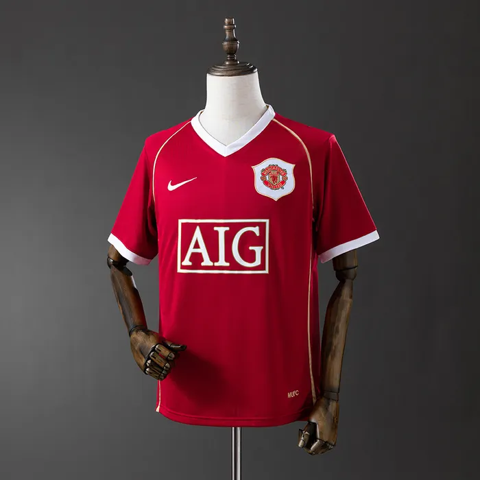 Camisa Manchester United I Man 2006/08 Retrô, foto 1