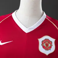 Camisa Manchester United I Man 2006/08 Retrô, foto 4