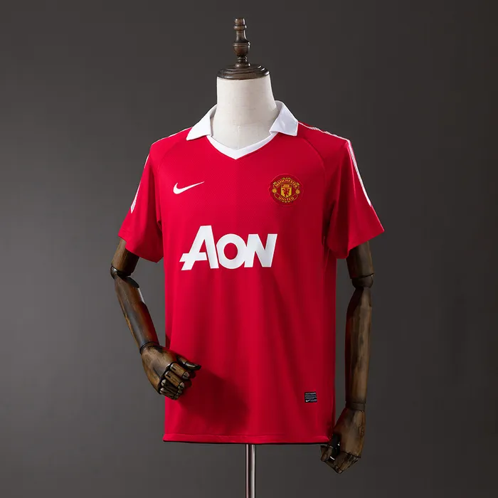 Camisa Manchester United I Man 2010/11 Retrô, foto 1