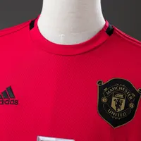 Camisa Manchester United I Man 2019/20 Retrô Manga Longa, foto 4