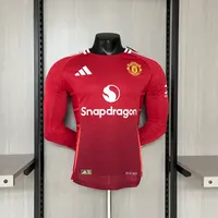 Camisa Manchester United I Man 2024/25 Versão Jogador Manga Longa, foto 1