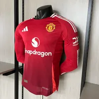 Camisa Manchester United I Man 2024/25 Versão Jogador Manga Longa, foto 4