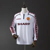 Camisa Manchester United II 1998/99 Retrô Manga Longa, foto 1