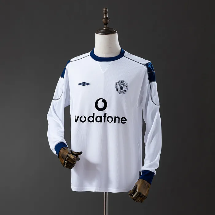 Camisa Manchester United II 2000/01 Retrô Manga Longa, foto 1