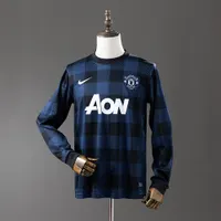Camisa Manchester United II 2013/14 Retrô Manga Longa, foto 1
