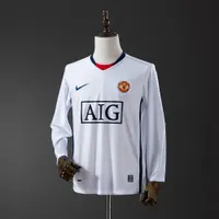 Camisa Manchester United II Man 20008 09 Retrô Manga Longa, foto 1