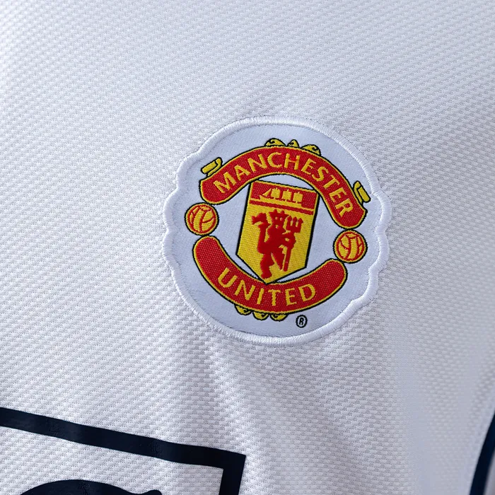 Camisa Manchester United II Man 20008 09 Retrô Manga Longa, foto 2