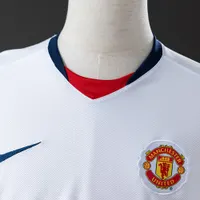 Camisa Manchester United II Man 20008 09 Retrô Manga Longa, foto 4