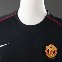 Camisa Manchester United III 2007/08 Retrô Manga Longa, foto 4