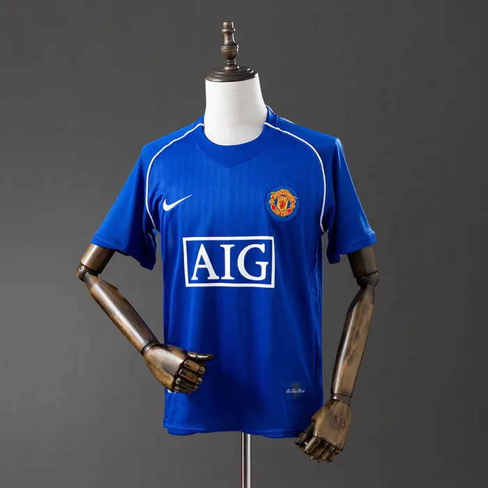 Camisa Manchester United III 2007/08 Retrô, foto 1