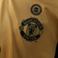 Camisa Manchester United Man 100 Anos 2001/02 Retrô, foto 2