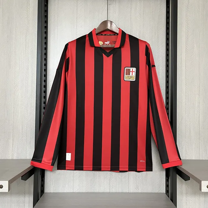 Camisa Milan 125 Anos 2025/26 Manga Longa, foto 1