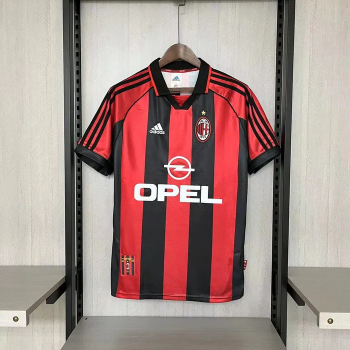 Camisa Milan I 1998/99 Retrô, foto 1