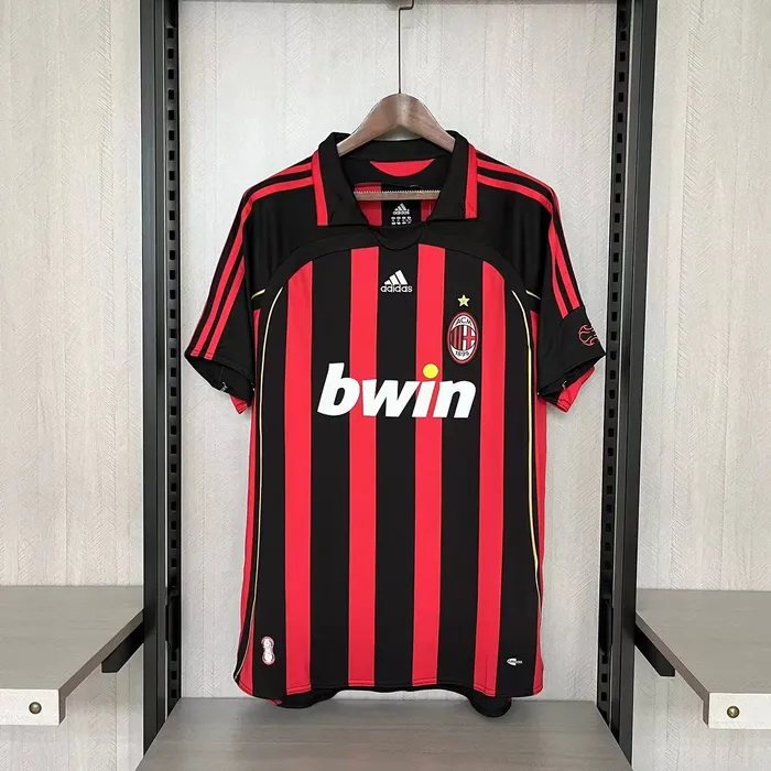 Camisa Milan I 2006/07 Retrô, foto 1