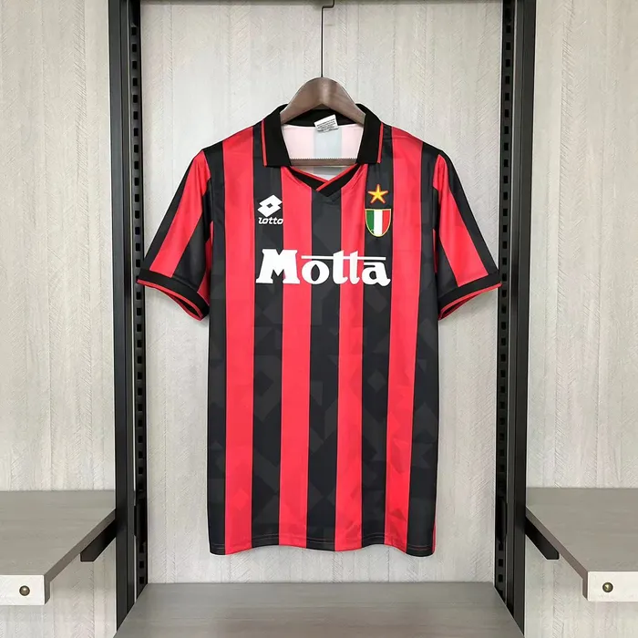 Camisa Milan I Lotto 1993/94 Retrô, foto 1