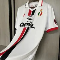 Camisa Milan II Loto 1996/97 Retrô, foto 4