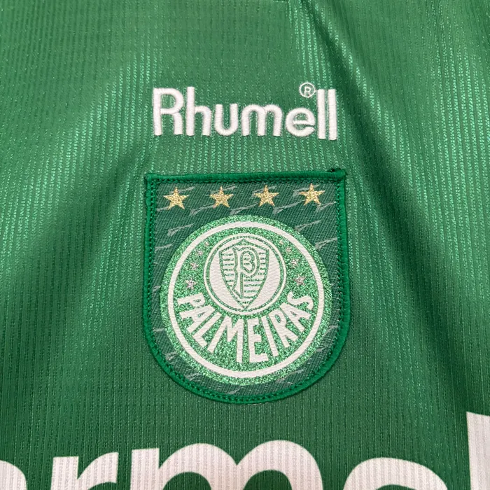 Camisa Palmeiras 100 Anos Rhumell 1999 Retrô, foto 2