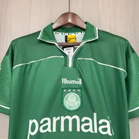 Camisa Palmeiras 100 Anos Rhumell 1999 Retrô, foto 3