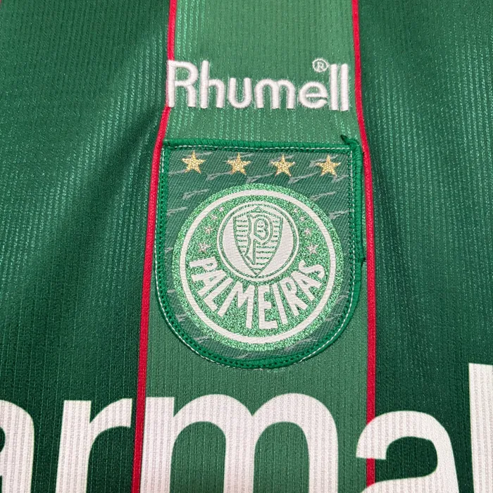 Camisa Palmeiras I Rhumell 1999 Retrô, foto 2