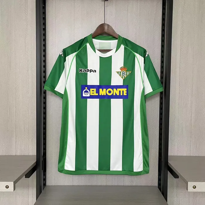 Camisa Real Bétis I 2001/02 Retrô, foto 1