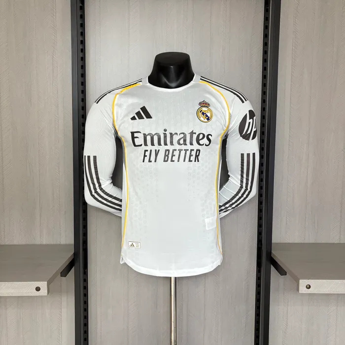 Camisa Real Madrid I 2025/26 Versão Jogador Manga Longa, foto 1