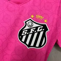 Camisa Santos Out Rosa 2023/24 Feminina, foto 2