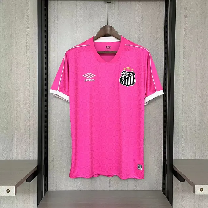Camisa Santos Out Rosa 2023/24, foto 1