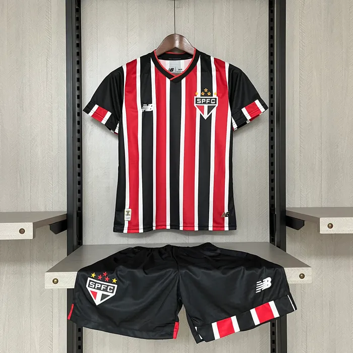 Camisa São Paulo II Kit E 2024/25 Infantil, foto 2