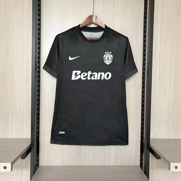 Camisa Sporting Black 2025/26, foto 1