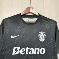 Camisa Sporting Black 2025/26, foto 3
