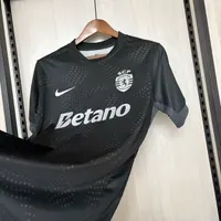 Camisa Sporting Black 2025/26, foto 4