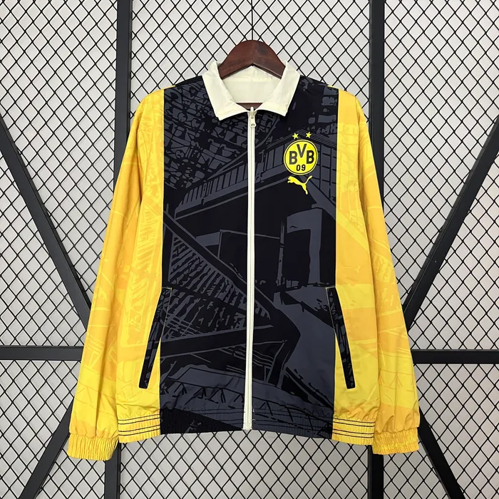 Corta-vento Borussia Dortmund Dupla Face 2024/25, foto 1