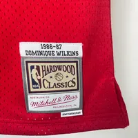 Regata Atlanta Hawks Dominique Wilkins 1986/87 Retrô, foto 4