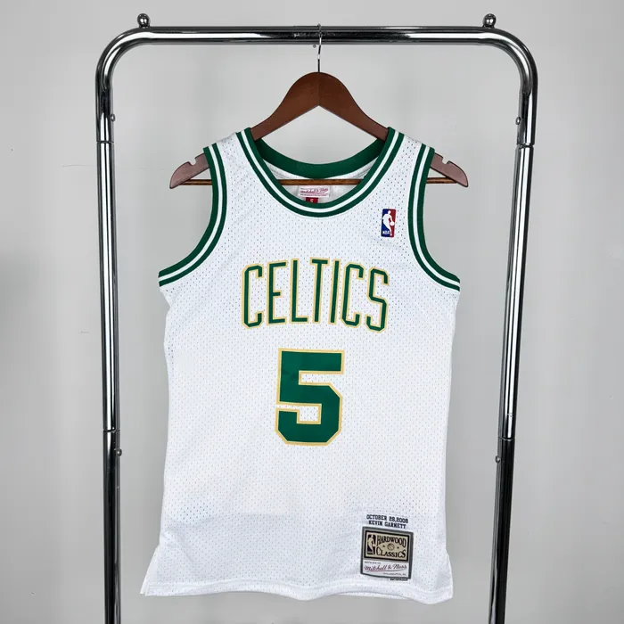 Regata Boston Celtics Kevin Garnet 2008 Retrô, foto 1