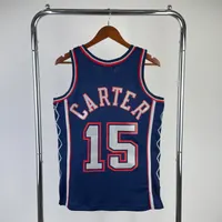 Regata Brooklyn Nets Vince Carter 2006/07 Retrô, foto 5