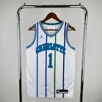Regata Charlotte Hornets C Classic Edition 2019 Retrô, foto 1
