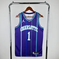 Regata Charlotte Hornets C Classic Edition 2020 Retrô, foto 1